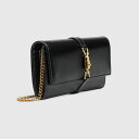 グッチ GUCCI レディース ジャッキー 1961 チェーンウォレット財布【ブラック レザー 】【送料無料】【正規品】