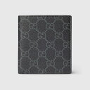 グッチ GUCCI メンズ GGエンブレム 二つ折りウォレット 財布【ブラック 】【送料無料】【正規品】(4)