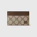 グッチ GUCCI メンズ バイカラー GG カードケース【ベージュ&エボニー 】【送料無料】【正規品】(4)