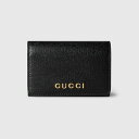 グッチ GUCCI メンズ GUCCI スクリプト カードケース(名刺入れ)【ブラック レザー 】【送料無料】【正規品】(4)