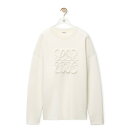 ロエベ LOEWE 2023秋冬 メンズ アナグラム セーター【White 】【送料無料】【正規品】