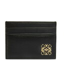 ロエベ LOEWE 2024春夏 レディース パファー アナグラム プレーン カードホルダー【ブラック 】【送料無料】【正規品】