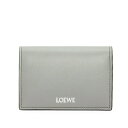 ロエベ 財布（メンズ） ロエベ LOEWE 2024春夏 メンズ スリム バイフォールド カードホルダー【パールグレー/ダークグレー 】【送料無料】【正規品】