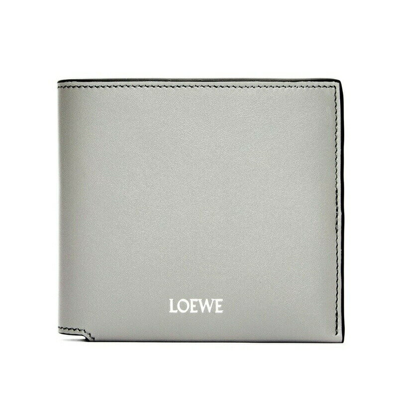 ロエベ 財布（メンズ） ロエベ LOEWE 2024春夏 メンズ バイフォールド ウォレット 財布【パールグレー/ダークグレー 】【送料無料】【正規品】