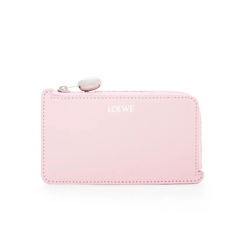 ロエベ 財布（レディース） ロエベ LOEWE 2024春夏 レディース ぺブル コインカードホルダー【ピンクブロッサム 】【送料無料】【正規品】