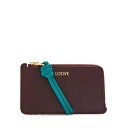 ロエベ LOEWE 2025春夏 メンズ ノット コインカードホルダー【ベチバー/ウォーター 】【送料無料】【正規品】(4)