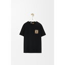 ロエベ LOEWE 2025春夏 メンズ リラックスフィット Tシャツ【ブラック 】【送料無料】【正規品】