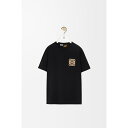 ロエベ LOEWE 2025春夏 メンズ リラックスフィット Tシャツ【ブラック 】【送料無料】【正規品】