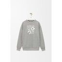 ロエベ LOEWE ×ON コラボ 2025春夏 レディース スウェットシャツ【グレーメランジ 】【送料無料】【正規品】