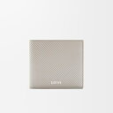 ロエベ LOEWE 2025春夏 メンズ バイフォールド コインウォレット 財布【シェルグレー 】【送料無料】【正規品】