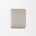 ロエベ LOEWE 2025春夏 メンズ スリム コンパクト ウォレット 財布【シェルグレー 】【送料無料】【正規品】