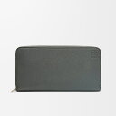 ロエベ LOEWE 2025春夏 メンズ ジップアラウンド ウォレット 財布【アンスラサイト 】【送料無料】【正規品】