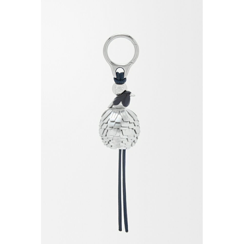 ロエベ LOEWE レディース マグパイ ダイス チャーム【ディープネイビー/シルバー 】【送料無料】【正規品】