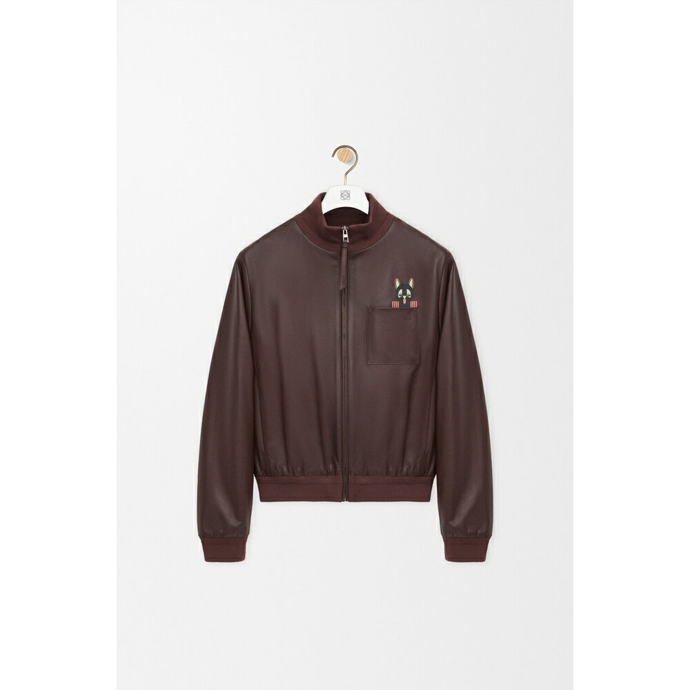 ロエベ LOEWE 2026春夏レディース クロップド ジャケット【ブラウン 】【送料無料】【正規品】