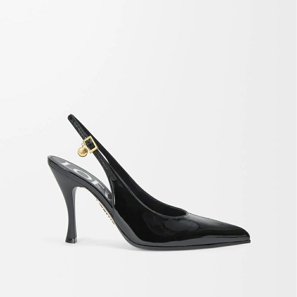 ロエベ LOEWE 2026春夏レディース ニュー コミック スリングバック パンプス【ブラック 】【送料無料】..