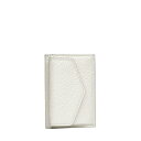 メゾンマルジェラ Maison Margiela 2025春夏 レディース スリーフォールド ウォレット財布【ホワイト 】【送料無料】【正規品】(4)