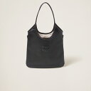 ミュウミュウ MIU MIU IVY レザー バッグ【ブラック 】【送料無料】【正規品】