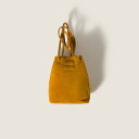 ミュウミュウ MIU MIU スエード ポーチ5NF460_ACSS_F0R55【マスタードイエロー 】【送料無料】【正規品】