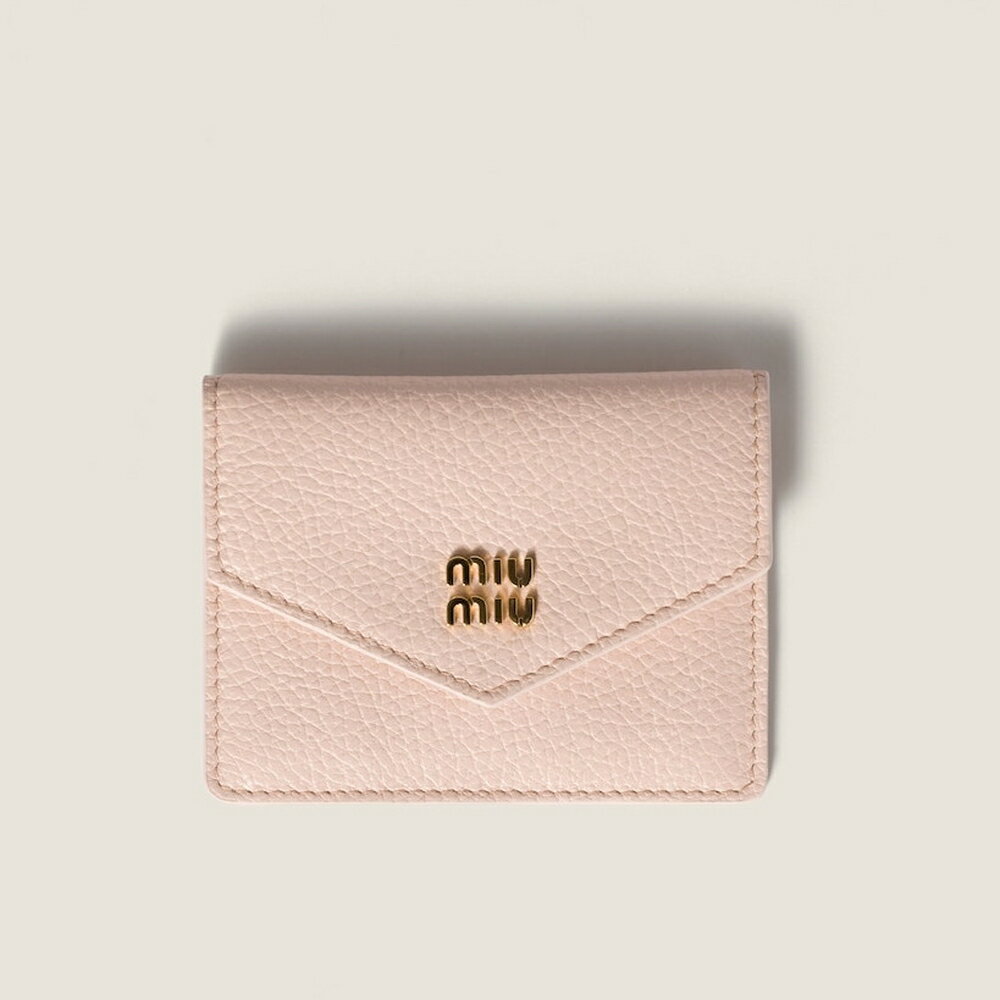 ミュウミュウ MIU MIU レザー カードケース5MF031_ADT7_F0LOZ【ジェム 】【送料無料】【正規品】