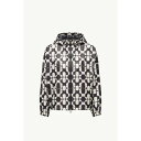 2025春夏 MONCLER モンクレール レディースGIACCA CON CAPPUCCIO PICHONジャケット【blu & bianco 】【送料無料】【正規品】