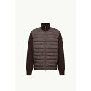 2025/26秋冬 MONCLER モンクレール メンズCARDIGAN IMBOTTITO IN LANA E CASHMERE CON ZIPジャケット【marrone 】【送料無料】【正規品】