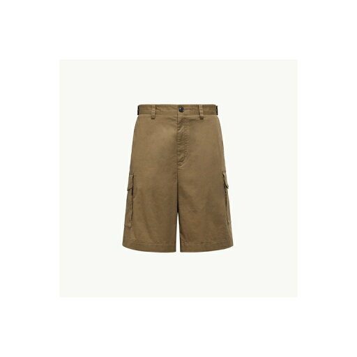 2025/26秋冬 MONCLER モンクレール メンズSHORTS CARGO IN GABARDINE DI COTONEパンツ【verde oliva 】【送料無料】【正規品】 2025/26秋冬 MONCLER モンクレール メンズSHORTS CARGO IN GABARDINE DI COTONEパンツ【verde oliva 】【送料無料】【正規品】