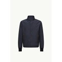 2025/26秋冬 MONCLER モンクレール メンズLANQUES SHORT DOWN JACKET WITH LEATHER TRIMダウンジャケット【Blu Navy 】【送料無料】【正規品】