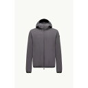 2025/26秋冬 MONCLER モンクレール メンズBATISSE HOODED SHACKETダウンジャケット【Grigio Scuro 】【送料無料】【正規品】