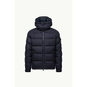 2025/26秋冬 MONCLER モンクレール メンズMONTGENEVRE SHORT WOOL FLANNEL HOODED JACKETダウンジャケット【Blu Navy 】【送料無料】【正規品】