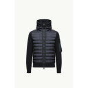 2025/26秋冬 MONCLER モンクレール メンズPADDED ZIP-UP CARDIGANジャケット【Blu Navy 】【送料無料】【正規品】