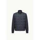 2025/26秋冬 MONCLER モンクレール メンズPADDED WOOL AND CASHMERE ZIP-UP CARDIGANジャケット【Blu 】【送料無料】【正規品】