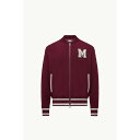 2025/26秋冬 MONCLER モンクレール メンズWOOL BLEND PADDED ZIP-UP CARDIGANジャケット【Bordeaux 】【送料無料】【正規品】