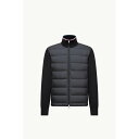 2025/26秋冬 MONCLER モンクレール メンズCOTTON PADDED ZIP-UP CARDIGANジャケット【Nero 】【送料無料】【正規品】