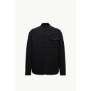 2025/26秋冬 MONCLER モンクレール メンズWOOL BOUCLE SHIRT JACKETジャケット【Nero 】【送料無料】【正規品】
