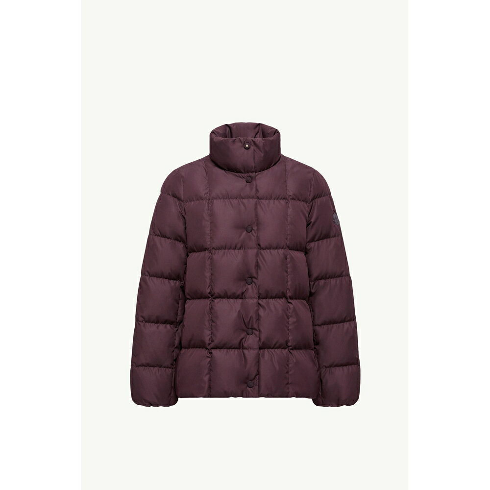 2025/26秋冬 MONCLER モンクレール レディースCOCHEVINNE SHORT DOWN JACKET WITH CHECKED QUILTINGダウンジャケット【Bordeaux 】【送料無料】【正規品】