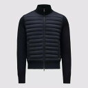 2024t MONCLER N[ YCARDIGAN IMBOTTITO CON ZIPJ[fBKyblu navy zyzyKiz