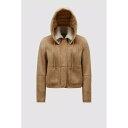 2024春夏 MONCLER モンクレール レディースPIUMINO IN PELLE DAFNEダウンジャケット【beige 】【送料無料】【正規品】