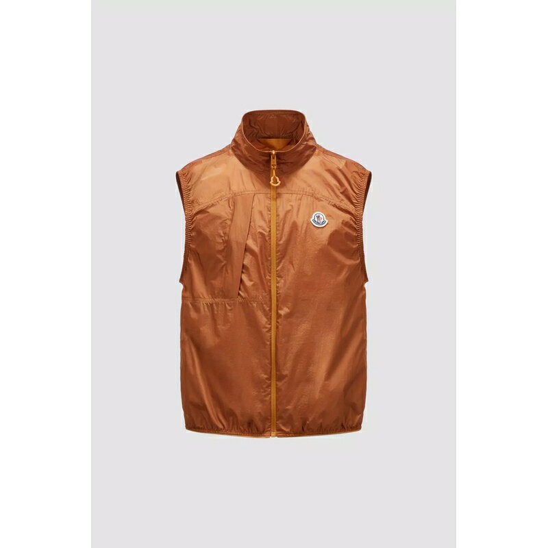 2024春夏 MONCLER モンクレール メンズGILET ARASHIベスト【arancione 】【送料無料】【正規品】