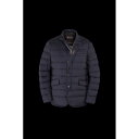 ムーレー MooRER 2024/25秋冬 メンズ EiderZAYN-EDAダウンジャケット【dark blu 】【送料無料】【正規品】