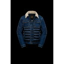 ムーレー MooRER 2024/25秋冬 メンズ MONDOR-FUR-104Sダウンジャケット【blue 】【送料無料】【正規品】