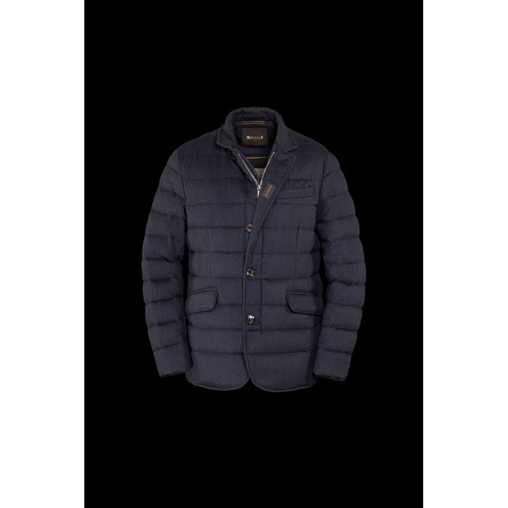 ムーレー MooRER 2025/26秋冬 メンズ ZAYN-EDAダウンジャケット【dark blu 】【送料無料】【正規品】