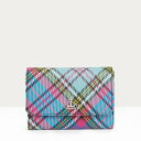 BBAEGXgEbh Vivienne Westwood fB[X BIOGREEN SAFFIANO PRINTED CROSSBODY WALLETzyMacandy Tartan zyzyKiz