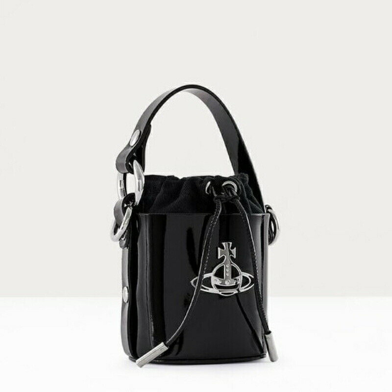 ヴィヴィアンウエストウッド Vivienne Westwood レディース SHINY PATENT MINI DAISY BAGショルダーバッグ【Black 】【送料無料】【正規品】