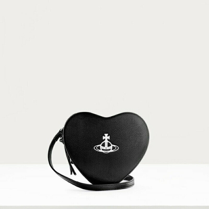 ヴィヴィアンウエストウッド Vivienne Westwood レディース LOUISE HEART CROSSBODY BAGショルダーバッグ【Black 】【送料無料】【正規品】