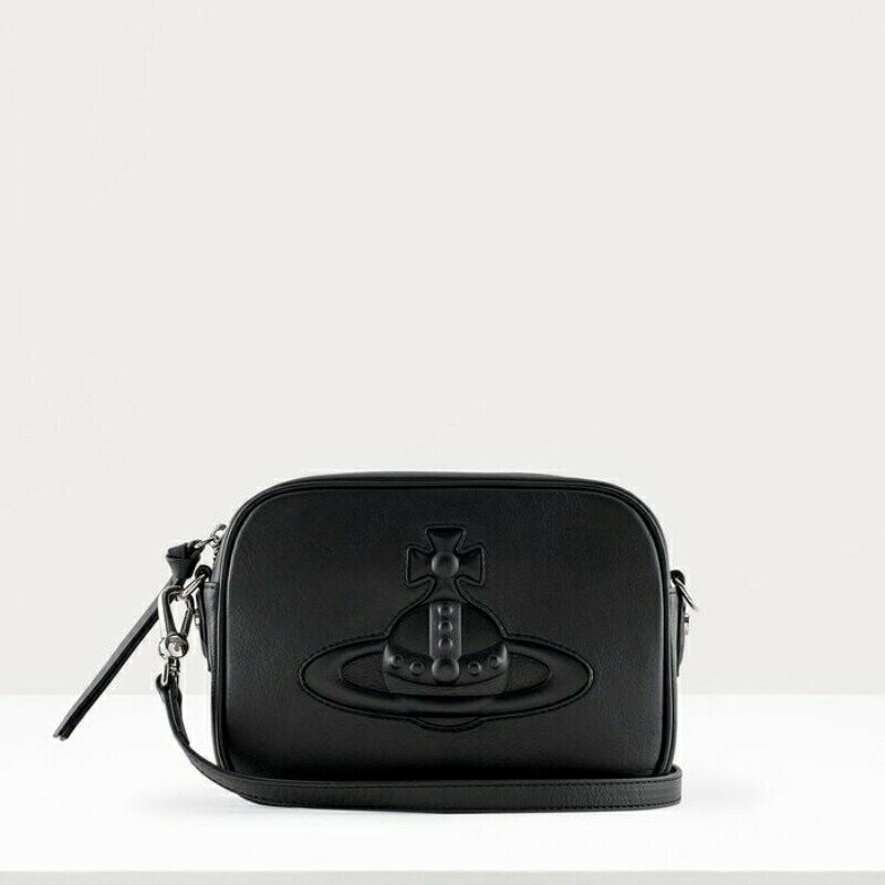 ヴィヴィアンウエストウッド Vivienne Westwood レディース ANNA CAMERA BAGショルダーバッグ【Black 】【送料無料】【正規品】