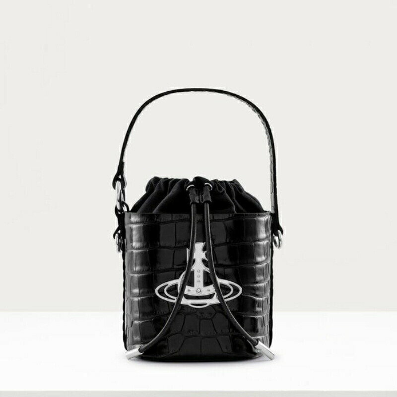 ヴィヴィアンウエストウッド Vivienne Westwood レディース DAISY DRAWSTRING BUCKET BAGハンドバッグ【Black 】【送料無料】【正規品】