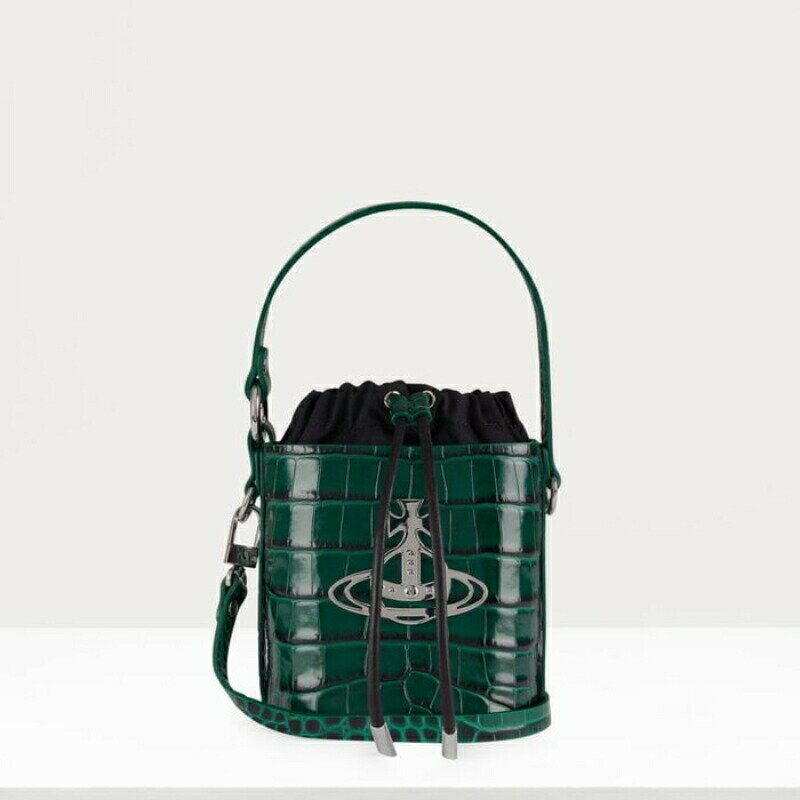 ヴィヴィアンウエストウッド Vivienne Westwood レディース DAISY DRAWSTRING BUCKET BAGハンドバッグ【Green 】【送料無料】【正規品】