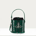 BBAEGXgEbh Vivienne Westwood fB[X DAISY DRAWSTRING BUCKET BAGnhobOyGreen zyzyKiz