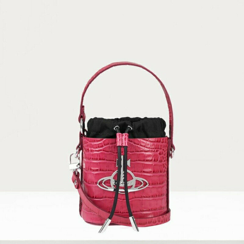 ヴィヴィアンウエストウッド Vivienne Westwood レディース DAISY DRAWSTRING BUCKET BAGハンドバッグ【Pink 】【送料無料】【正規品】