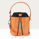 ヴィヴィアンウエストウッド Vivienne Westwood レディース DAISY DRAWSTRING BUCKET BAGハンドバッグ【Orange 】【送料無料】【正規品】